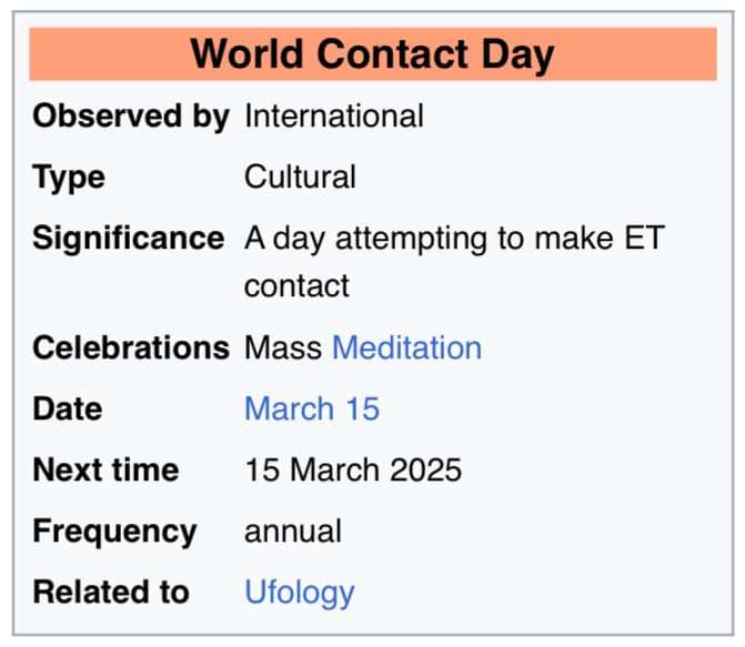 World Contact Day